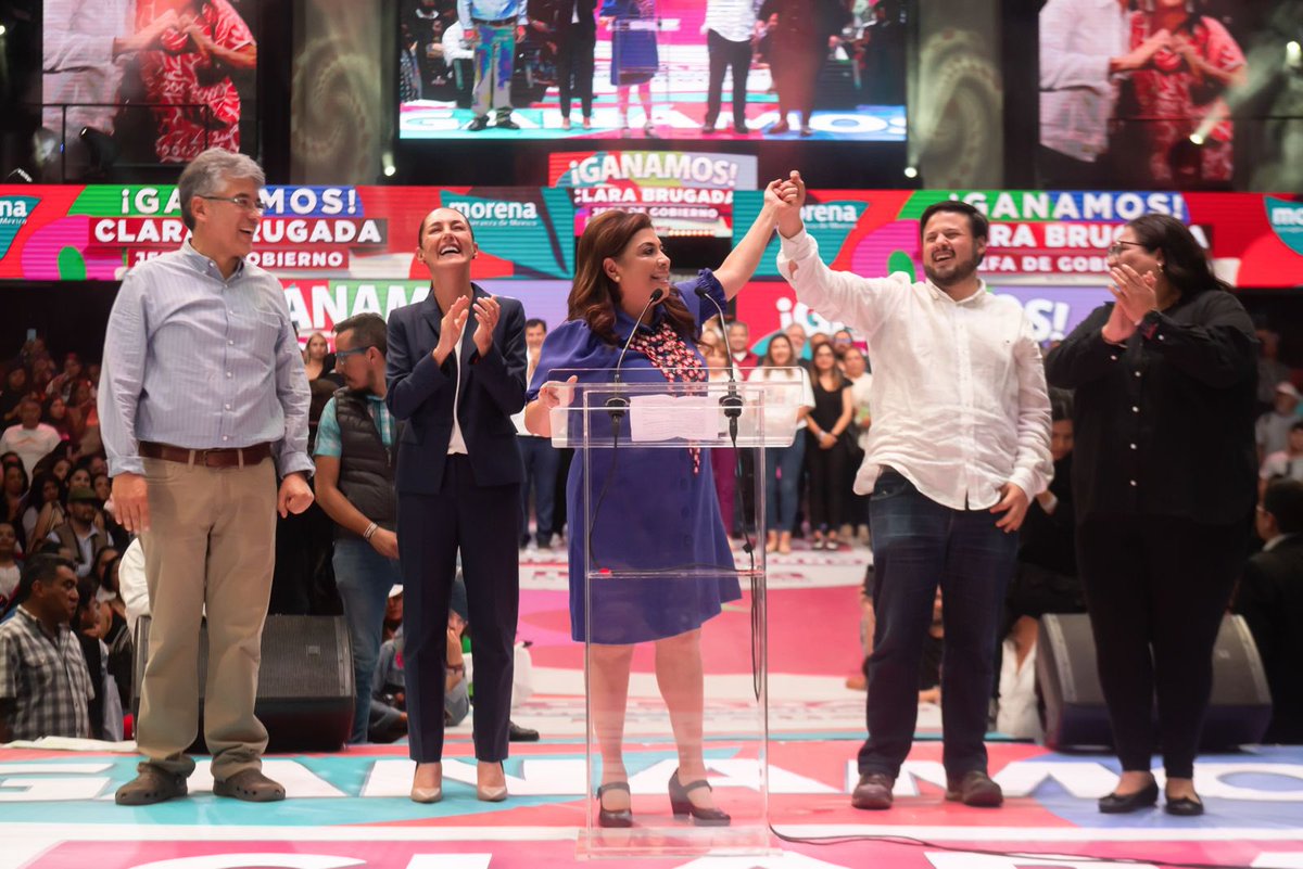 Sebastián Ramírez Mendoza (@sebas_rm) on Twitter photo Le deseo un muy feliz cumpleaños a la Jefa de Gobierno, <a href="/ClaraBrugadaM/">Clara Brugada Molina</a>, una mujer valiente, luchadora, incansable y de territorio, que está haciendo un gran trabajo al frente de la Ciudad de México, como lo refleja el amplio respaldo ciudadano a su gobierno.
¡Un fuerte abrazo Le deseo un muy feliz cumpleaños a la Jefa de Gobierno, <a href="/ClaraBrugadaM/">Clara Brugada Molina</a>, una mujer valiente, luchadora, incansable y de territorio, que está haciendo un gran trabajo al frente de la Ciudad de México, como lo refleja el amplio respaldo ciudadano a su gobierno.
¡Un fuerte abrazo