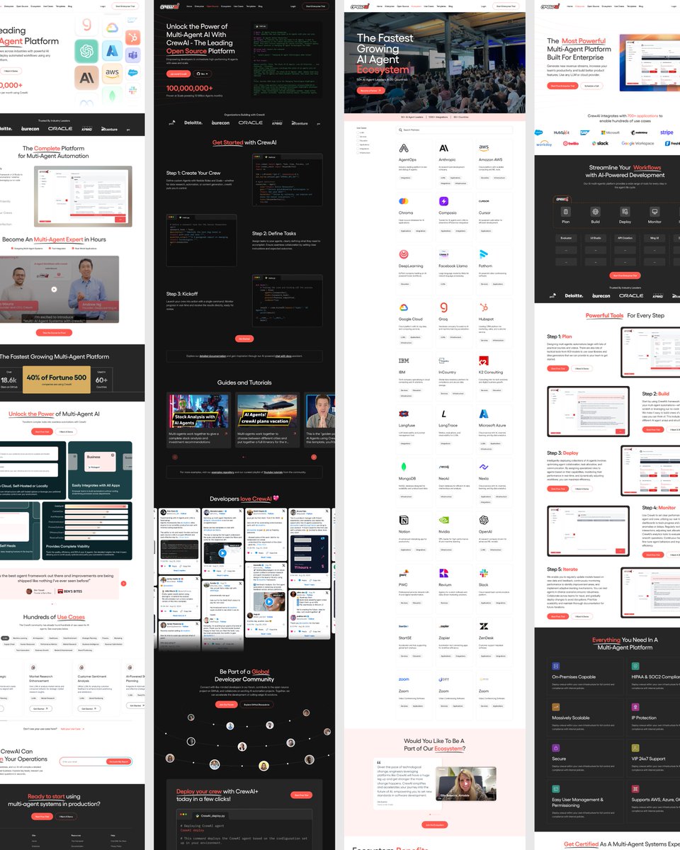 BrickellDigital's tweet image. Sleek design + smart CRO = CrewAI’s GTM win. 🚀

💥 +164% form conversions
📈 +30% pages/session
🎯 +19% CTR

Bold ideas. Measurable results.

#ConversionOptimization #GTM #DataDrivenDesign #BrandArchitecture #StartupGrowth #CrewAI