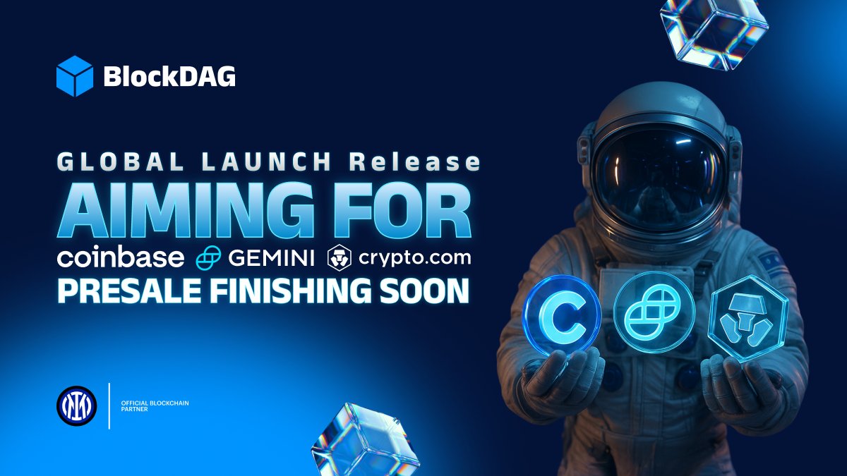 blockdagnetwork's tweet image. 🚨 GLOBAL LAUNCH release — PRESALE ENDING FAST! 🚨

We’re not slowing down.
Today we’re aiming for U.S. exchange domination — targeting:

🏛️ Coinbase — America’s largest crypto marketplace
💎 Gemini — security &amp;amp; compliance at the highest level
🌐 Crypto.com — global…