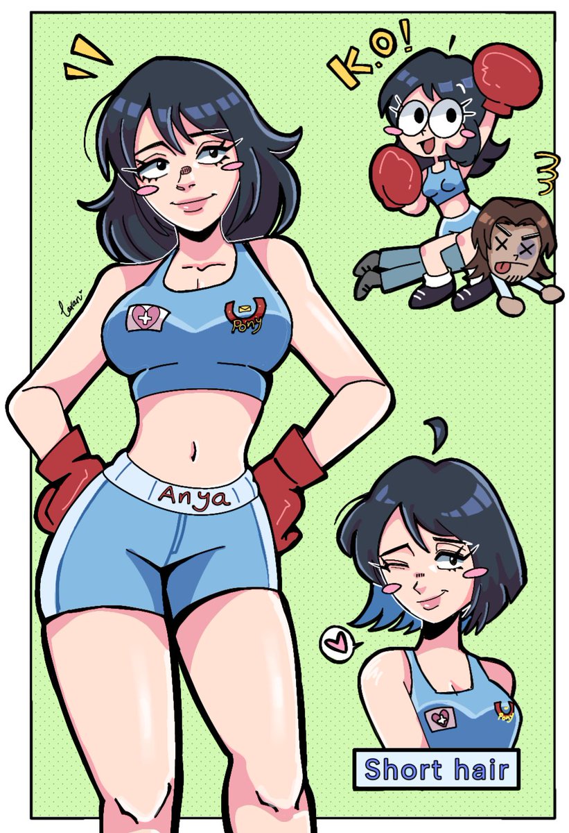 Laran (@gelass2002) on Twitter photo She's cute in this boxing outfit.
#Mouthwashing #Mouthwashinganya She's cute in this boxing outfit.
#Mouthwashing #Mouthwashinganya