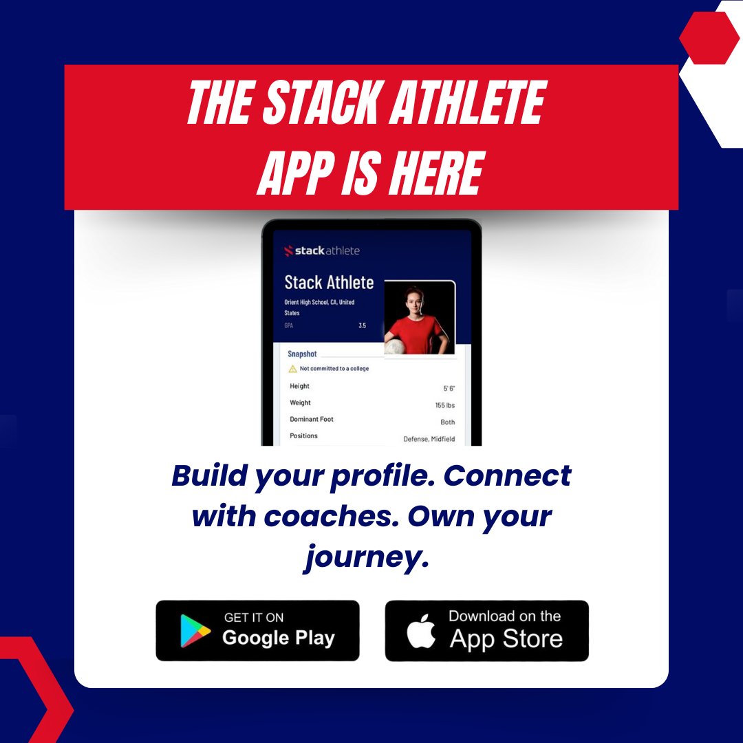 stackathlete's tweet image. 📱📢It’s official – the Stack Athlete App is here! 🔥🔥

🔽Download now on iOS &amp;amp; Android and take control of your recruiting future directly from your phone.

📲Apple Store: apple.co/3V28sk4
📲Google Play Store: play.google.com/store/apps/det…