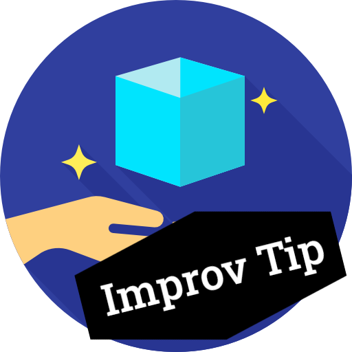Improv tip: Do you have trouble remembering where you place your space objects? Put a few tape marks on your stage and place objects relative to those. This helps you avoid walking through objects too!

#improv #physicalimprov #improvillusionist #tuesdaytip