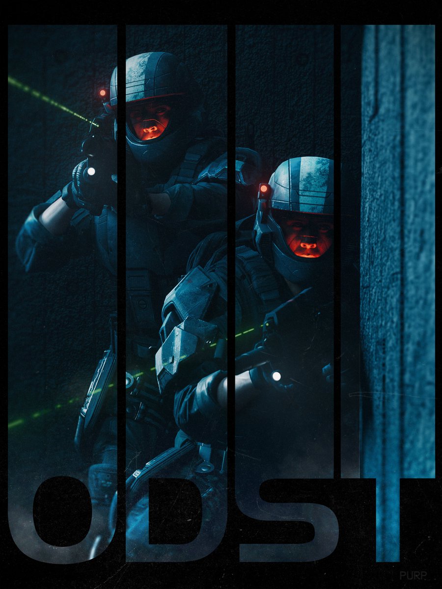 PURPL_MUNKII's tweet image. for no reason at all, here&apos;s some ODST&apos;s.

they think earth is just super :)