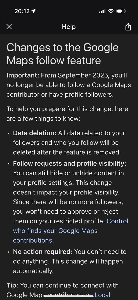 piratelure's tweet photo. For a moment I thought I was going to be a Google Maps influencer. Now it’s a contribution motivation killer. https://t.co/FDCWBQoxPi