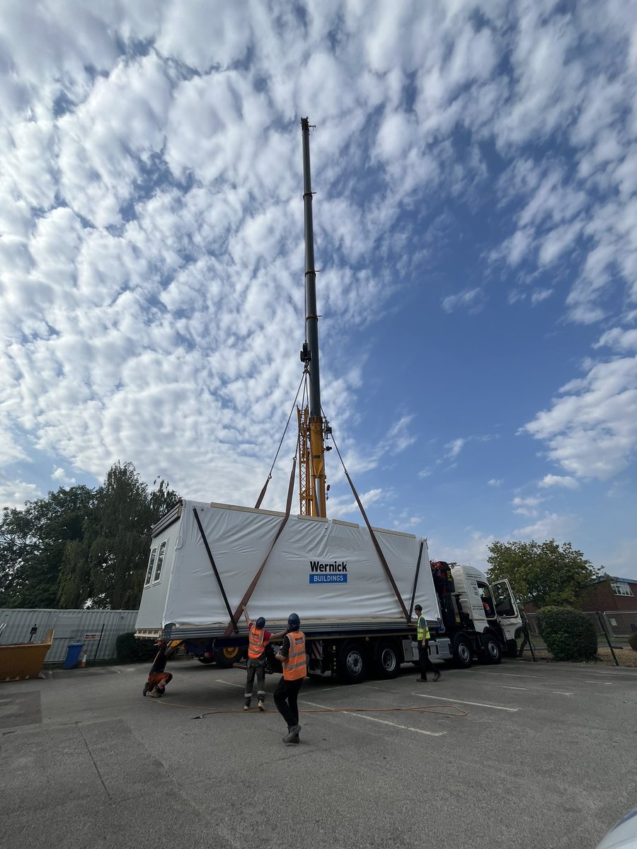 I am not sure how we would get anything done without a longer holiday at some point in the year. I have toilets being ripped out and capacity increased and new classroom units being put in. <a href="/LindumGroup/">Lindum Group</a> and Wernick are doing an amazing job on such a tight timescale #schools