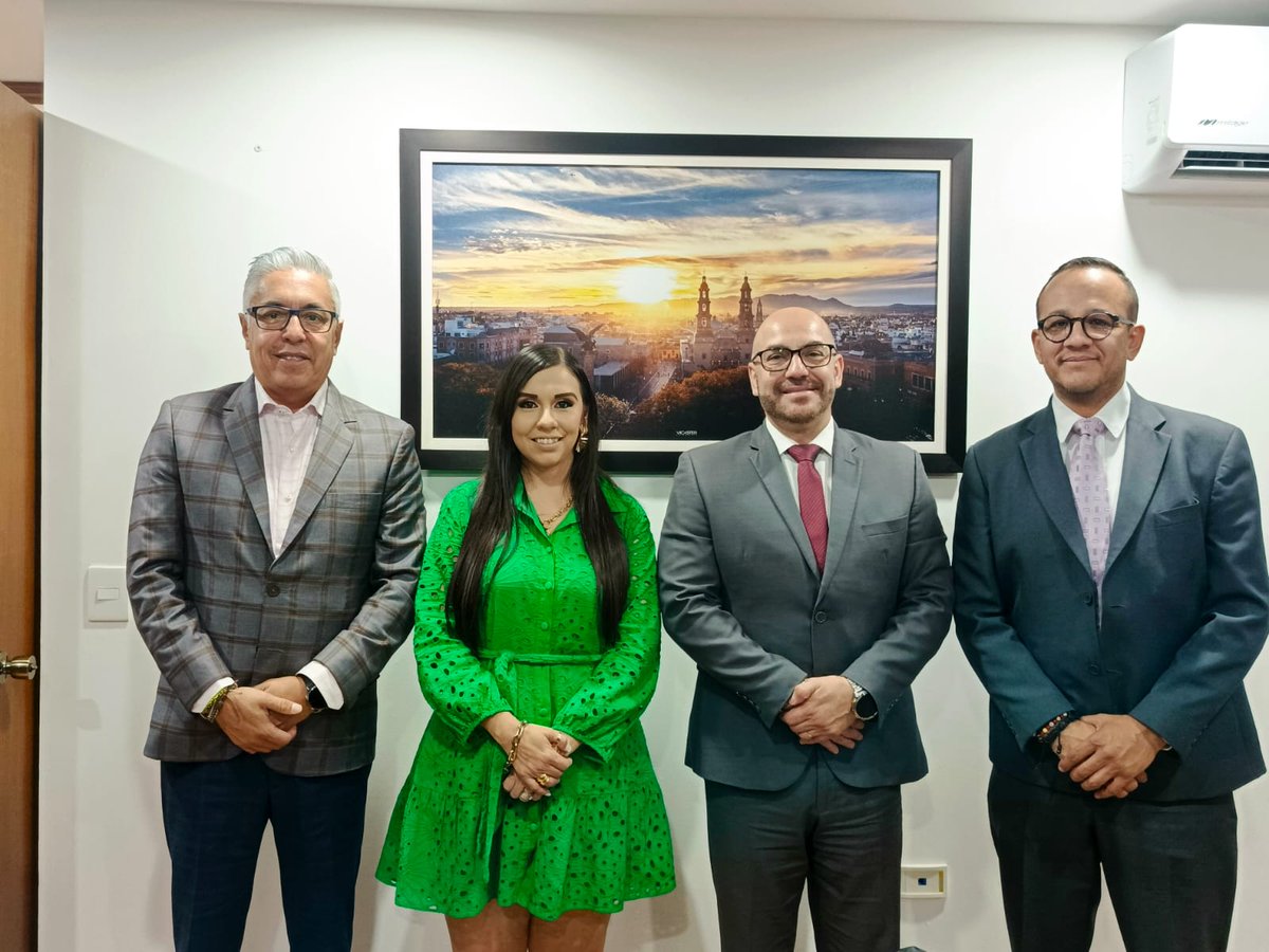 Visita de cortesía con el titular del  del Sistema de Financiamiento de Aguascalientes (SIFIA) Juan José Pavón Romo, con el objetivo de suscribir un instrumento de colaboración entre ambas instituciones para fortalecer la prevención en el combate a la corrupción.