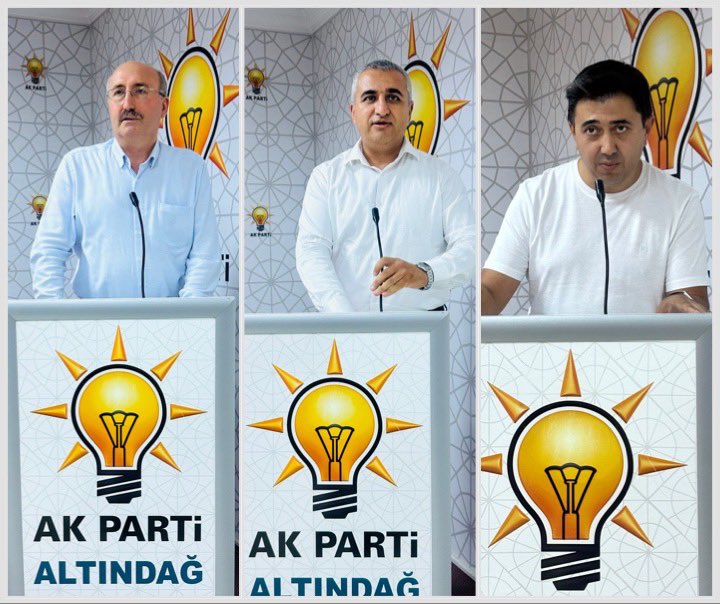 AK PARTİ ALTINDAĞ (@akaltindag) on Twitter photo Haftalık Olağan İlçe Yönetim Kurulu Toplantımızı, İlçe Başkanımız Sn. <a href="/Fatih__Bildik/">Fatih BİLDİK 🇹🇷</a> Başkanlığında, İl Koordinatörümüz Sn. Hamdi Balaban ‘nın katılımlarıyla gerçekleştirdik.
<a href="/RTErdogan/">Recep Tayyip Erdoğan</a>
<a href="/hakanhanozcan/">Hakan Han ÖZCAN 🇹🇷</a>
<a href="/AkpartiAnkara/">AK Parti Ankara</a> Haftalık Olağan İlçe Yönetim Kurulu Toplantımızı, İlçe Başkanımız Sn. <a href="/Fatih__Bildik/">Fatih BİLDİK 🇹🇷</a> Başkanlığında, İl Koordinatörümüz Sn. Hamdi Balaban ‘nın katılımlarıyla gerçekleştirdik.
<a href="/RTErdogan/">Recep Tayyip Erdoğan</a>
<a href="/hakanhanozcan/">Hakan Han ÖZCAN 🇹🇷</a>
<a href="/AkpartiAnkara/">AK Parti Ankara</a>
