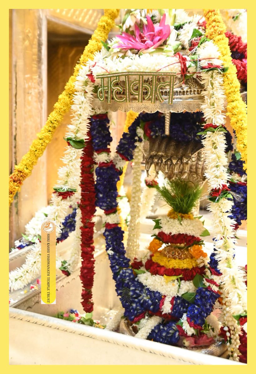 ShriVishwanath's tweet photo. आज श्री काशी विश्वनाथ जी की शयन आरती I
#kashivishwanath #kashi #sanatandharma #banaras https://t.co/l3AXcLtluI