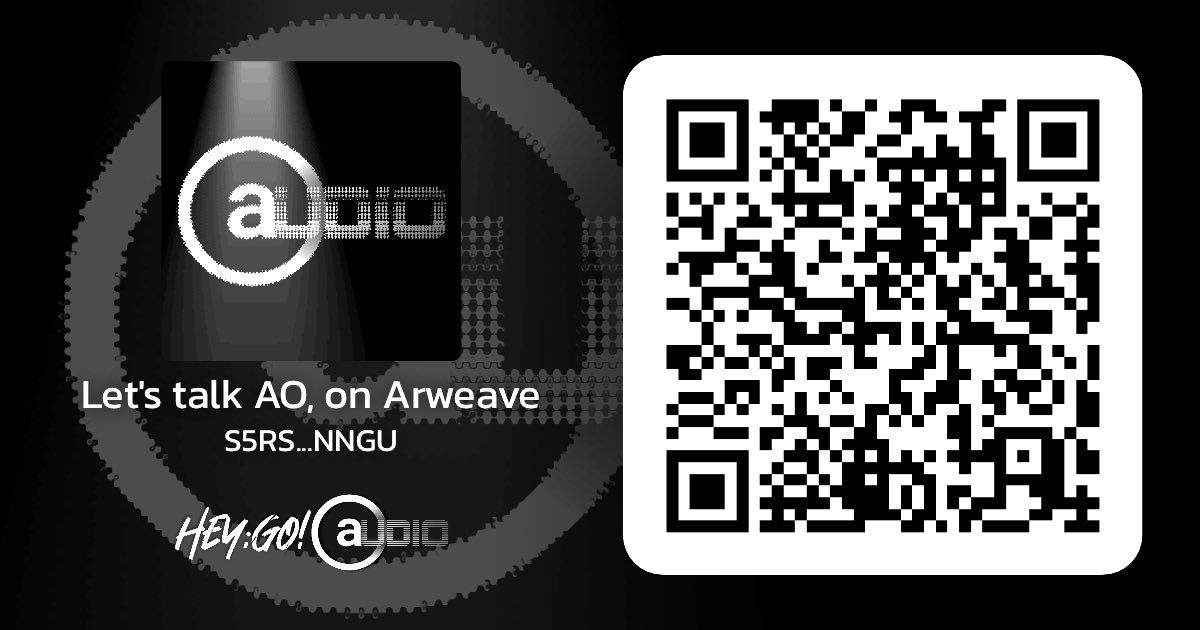 HeyGoAudio's tweet image. SHARE AO KNOWLEDGE 🫡
SHARE AO KNOWLEDGE 🫡
and then maybe go.. 
SHARE AO KNOWLEDGE 🫡
#AO #AOK #Arweave #ArNS
heygoaudio.ar.io/?txId=0EKp-jsL…