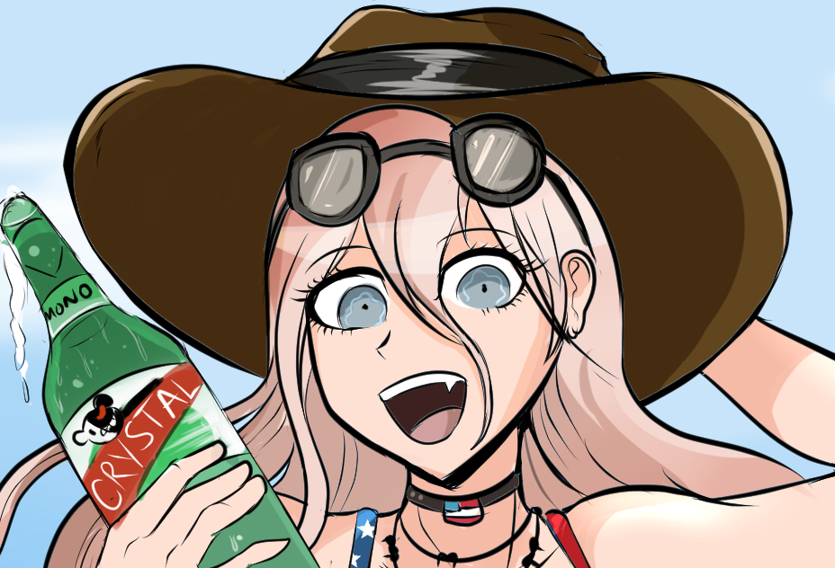 Miu offers you the cerveza cristal