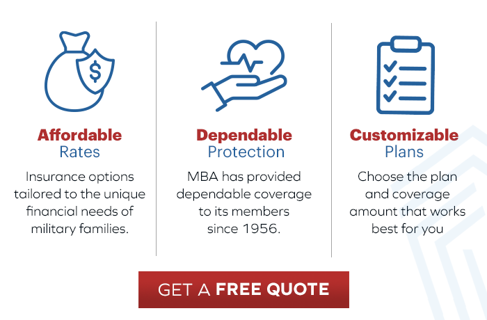 Military Benefit Association is a non-profit organization founded in 1956 by service members.
Today, we proudly serve over 130,000 members with $12.7 billion of coverage in force.
Our members protect us, we protect our members.
🌎 militarybenefit.org
📞 888-MBA-8511