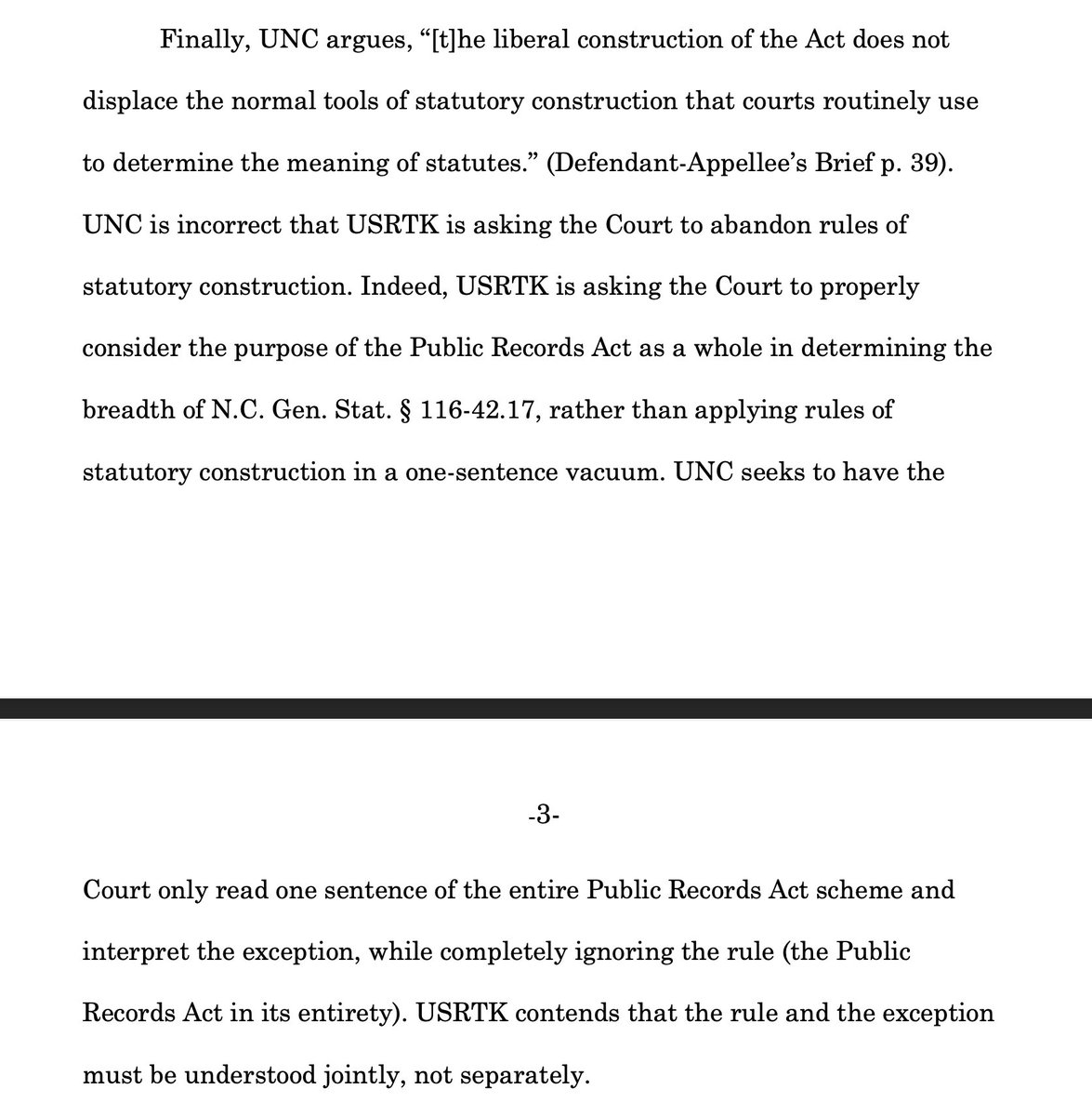 Gary Ruskin (@garyruskin) on Twitter photo In our public records litigation before the North Carolina Court of Appeals for about 50,000 pages mostly of <a href="/UNC/">UNC-Chapel Hill</a> Prof. Ralph Baric's records, perhaps holding clues about the origins of COVID-19 (Baric worked closely with the Wuhan Institute of Virology), we filed a reply brief In our public records litigation before the North Carolina Court of Appeals for about 50,000 pages mostly of <a href="/UNC/">UNC-Chapel Hill</a> Prof. Ralph Baric's records, perhaps holding clues about the origins of COVID-19 (Baric worked closely with the Wuhan Institute of Virology), we filed a reply brief