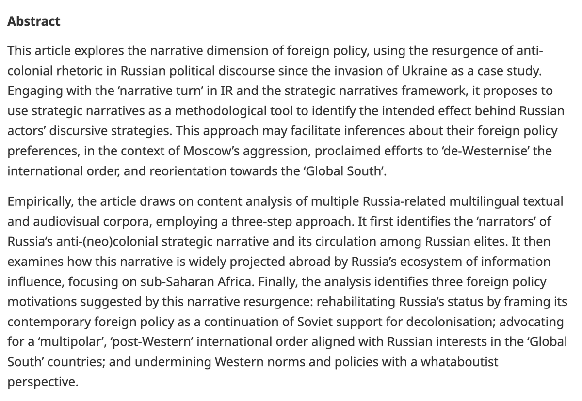 European Journal of International Security tweet media