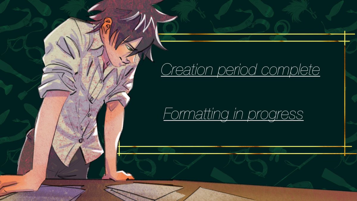 Watch this space!
Our amazing contributors have delivered some delicious work and we're rolling up our sleeves and getting stuck in with formatting!
We can't wait to share this zine with you 💚