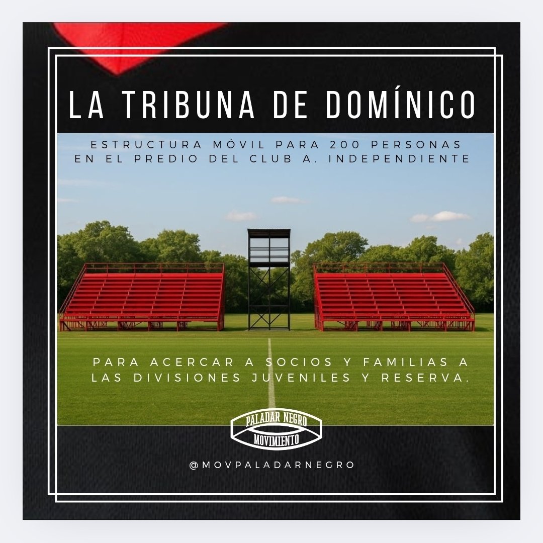 Siempre para Independiente 🇦🇹 (@siempreparacai) on Twitter photo La base de un Club está dada por la atención de los temas que ocupan al Socio 🔴 #Independiente dejó de lado la gestión y el trabajo desde lo más mínimo, y el <a href="/movpaladarnegro/">Movimiento PALADAR NEGRO</a> tomó la posta y activó para movilizar recursos y tiempo por una necesidad básica en su predio 🚩 La base de un Club está dada por la atención de los temas que ocupan al Socio 🔴 #Independiente dejó de lado la gestión y el trabajo desde lo más mínimo, y el <a href="/movpaladarnegro/">Movimiento PALADAR NEGRO</a> tomó la posta y activó para movilizar recursos y tiempo por una necesidad básica en su predio 🚩