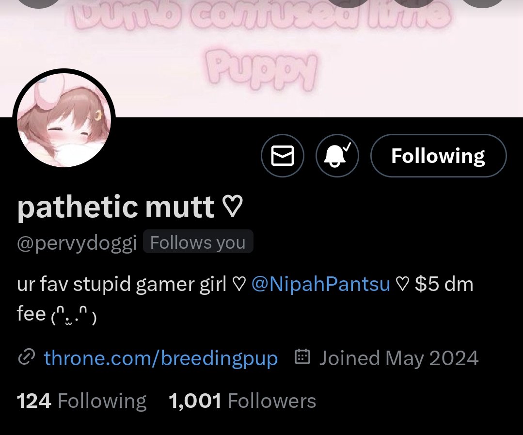 Brimmy (@nipahpantsu) on Twitter photo 3 months with my wife and she has made brimmy such a happy boy!!
and isnt she the prettiest girl ever?! good brimmy lovers should follow <a href="/pervydoggi/">pathetic mutt ♡</a> and show us both lots of love humu yes!~
and make lots of donations too!! >:3 3 months with my wife and she has made brimmy such a happy boy!!
and isnt she the prettiest girl ever?! good brimmy lovers should follow <a href="/pervydoggi/">pathetic mutt ♡</a> and show us both lots of love humu yes!~
and make lots of donations too!! >:3