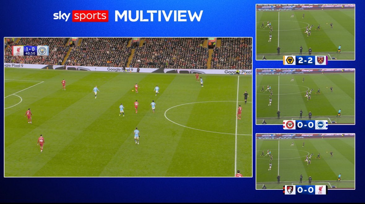 StokeyyG2's tweet photo. On Sunday afternoons, Sky Sports will allow customers ‘multiview’ where they will be able to watch up to 4 games at the same time… https://t.co/NSc4XiU2PV