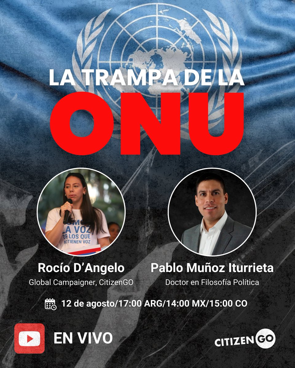 Los invito hoy al vivo en YouTube que vamos a realizar junto a <a href="/PMunozIturrieta/">Pablo Munoz Iturrieta</a> para dialogar sobre lo que está sucediendo ahora mismo en la Conferencia Regional de la Mujer de la <a href="/cepal_onu/">CEPAL</a> y <a href="/ONUMujeres/">ONU Mujeres</a>.

🎥Te espero a las 17 hs Argentina acá: youtube.com/live/ecZmkBbqb…