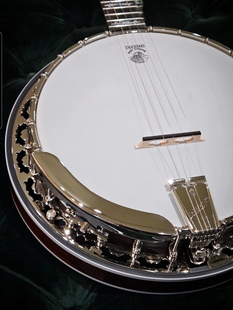 Banjo = the hot rod of musical instruments! There are many ways one can adjust the parts of a banjo to bring out entirely new tones to play with. What are some of your favorite adjustments? #banjo #hotrod