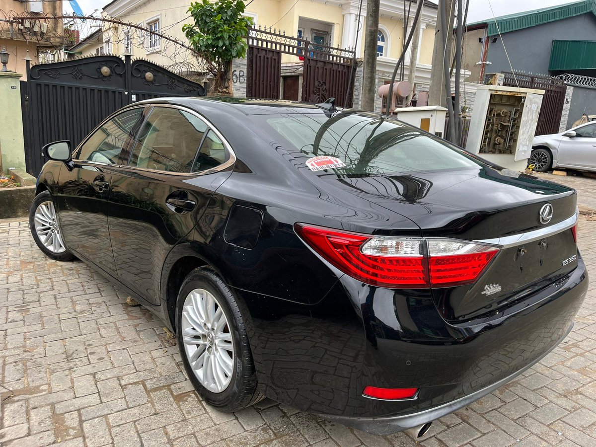 AlfredIrene2's tweet photo. YEAR:- 2013✅
MAKE:- LEXUS✅
MODEL:- ES✅
STANDARD:- 350✅
ENGINE TYPE:- 3.5-LITER SIX CYLINDER (1-6 PLUGS)✅
CONDITION:- FOREIGN USED✅ 
PRICE:- N23✅ https://t.co/P2KpCZK1n8