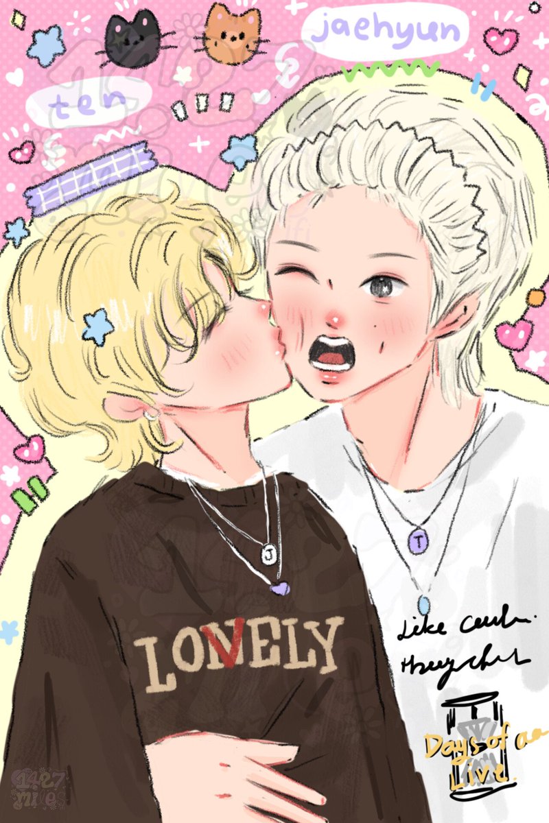 1427miles's tweet image. bless me a chuub~ 😗