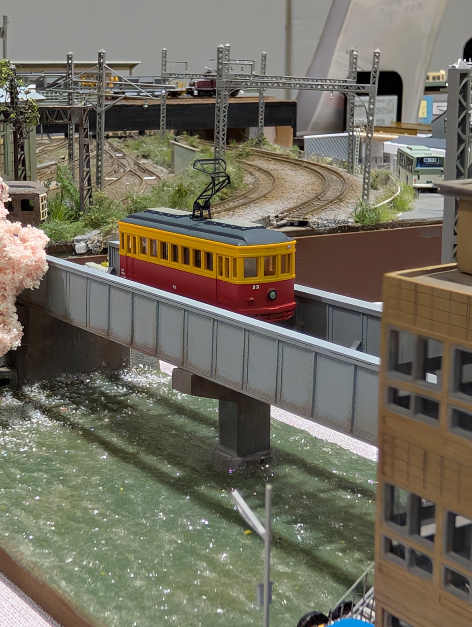 ジオラマ　鉄道 TOMIX - 鉄道模型 箱根登山鉄道風ジオラマ 120×60×50cm 電動
