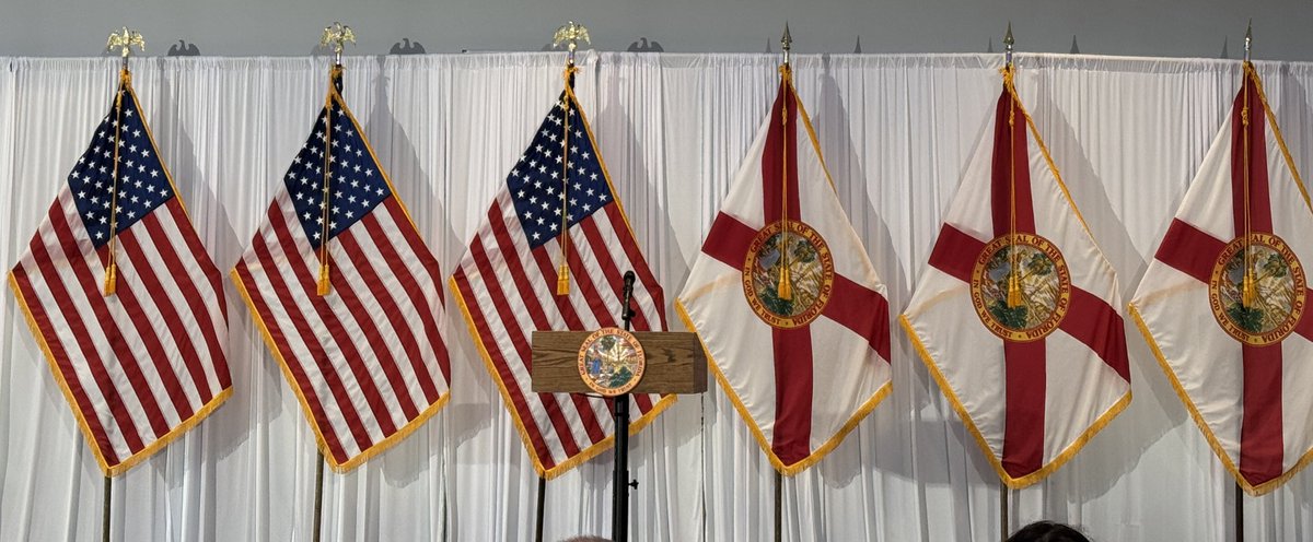 Awaiting Governor DeSantis Presser where he is expected to announce his pick for lieutenant governor. RPOF sent a release this morning congratulating Florida State Senator Jay Collins on the position. <a href="/BN9/">Spectrum Bay News 9</a>