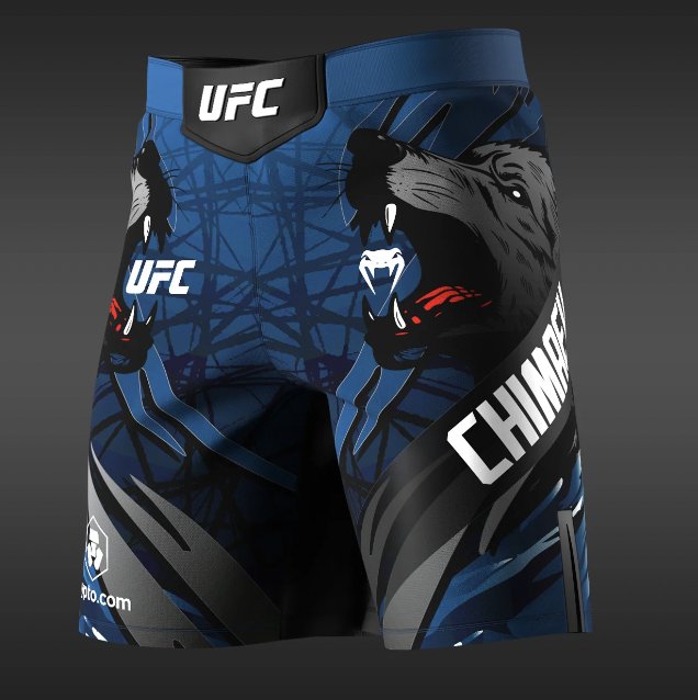 ClubDeLasMMA's tweet photo. Locura total!!! 😱😱

Khamzat Chimaev va a tener estos shorts personalizados!!!

#UFC319 https://t.co/hdapG2n9Q1
