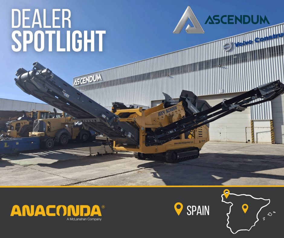 💥 Dealer Spotlight: Ascendum Spain 💥

Ascendum joined the Anaconda dealer network in 2021, bringing our full product line to the Spanish market.

A big thank you to Ascendum for helping us grow stronger together! 🤝

🔗 Learn more: ascendum.es