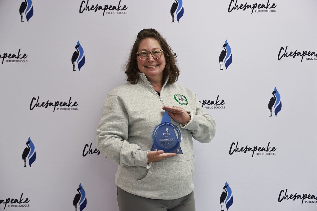 🎉 Please join us in congratulating Dr. Kristin Rankin from Norfolk Highlands Primary for receiving the Elementary School Excellence in Educational Leadership Award! She was awarded at at last week's Empower General Conference #EmpowerCPS