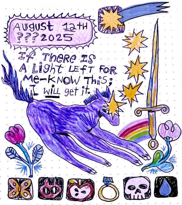 🦋🗡️🌟🌷 