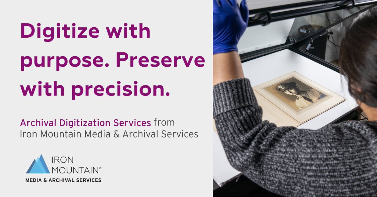 Archival Digitization from Iron Mountain Media &amp; Archival Services transforms physical collections into searchable, accessible digital formats.
spr.ly/6012NvFQ0