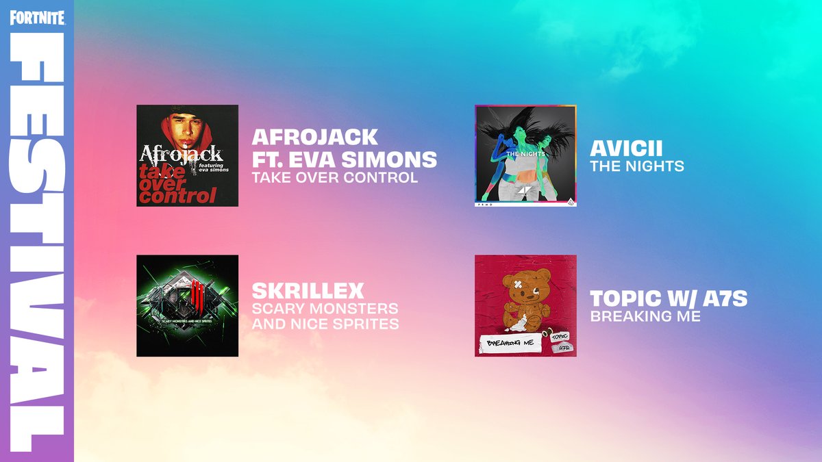 Deadmau5 and Skrillex in Fortnite Festival??? What year is it??? Code  “Michaelmcchill” in the item shop!, image size:1200x675