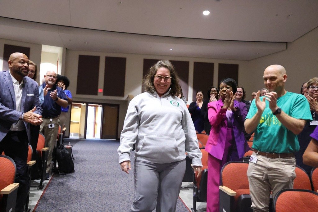 GRIPanthers's tweet photo. 🎉 Please join us in congratulating Dr. Kristin Rankin from Norfolk Highlands Primary for receiving the Elementary School Excellence in Educational Leadership Award! She was awarded at at last week's Empower General Conference #EmpowerCPS https://t.co/OOTKxeWydh