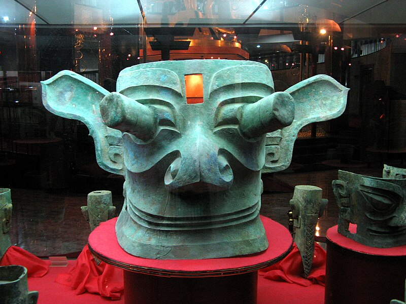 HotpotFootball's tweet photo. 🎭

The iconic fan choreo, which was shown before the #ACLElite between Chengdu Rongcheng &amp; Bangkok United at Phoenix Hill Football Stadium, is based on the mask from Sanxingdui , an archaeological site and a major Bronze Age culture (12th-11th centuries BC) in Sichuan, China. https://t.co/Pw47GB1Su5