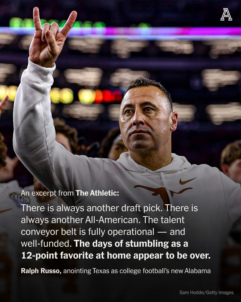 TheAthletic's tweet image. Is Texas college football’s new Alabama?