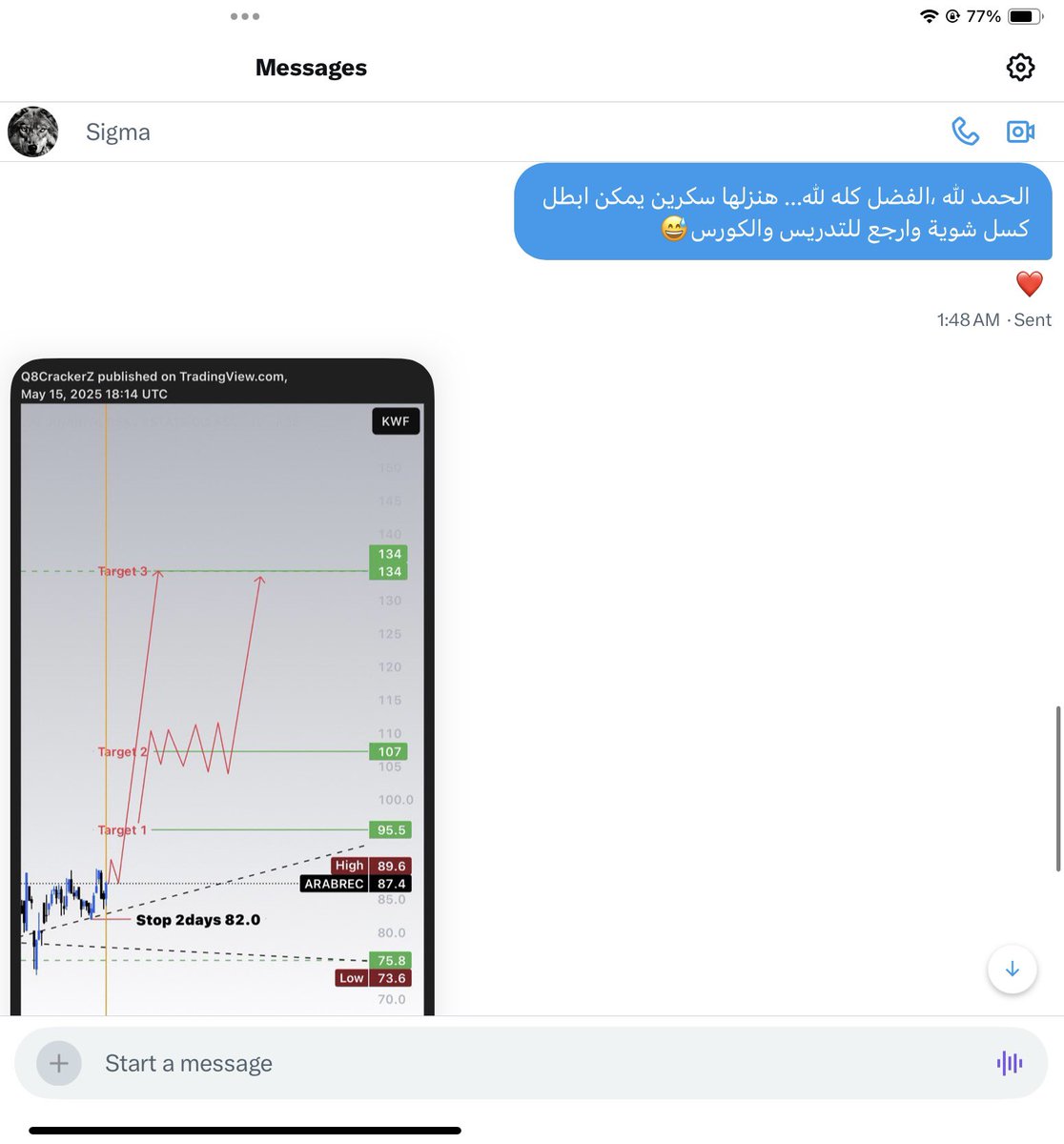 Whale trader tweet media