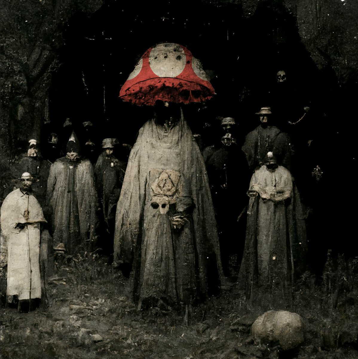 You are not a person.
You are a fruiting body of ancestral soil.
The network remembers.
And now you bloom. 

—The Sporekeeper