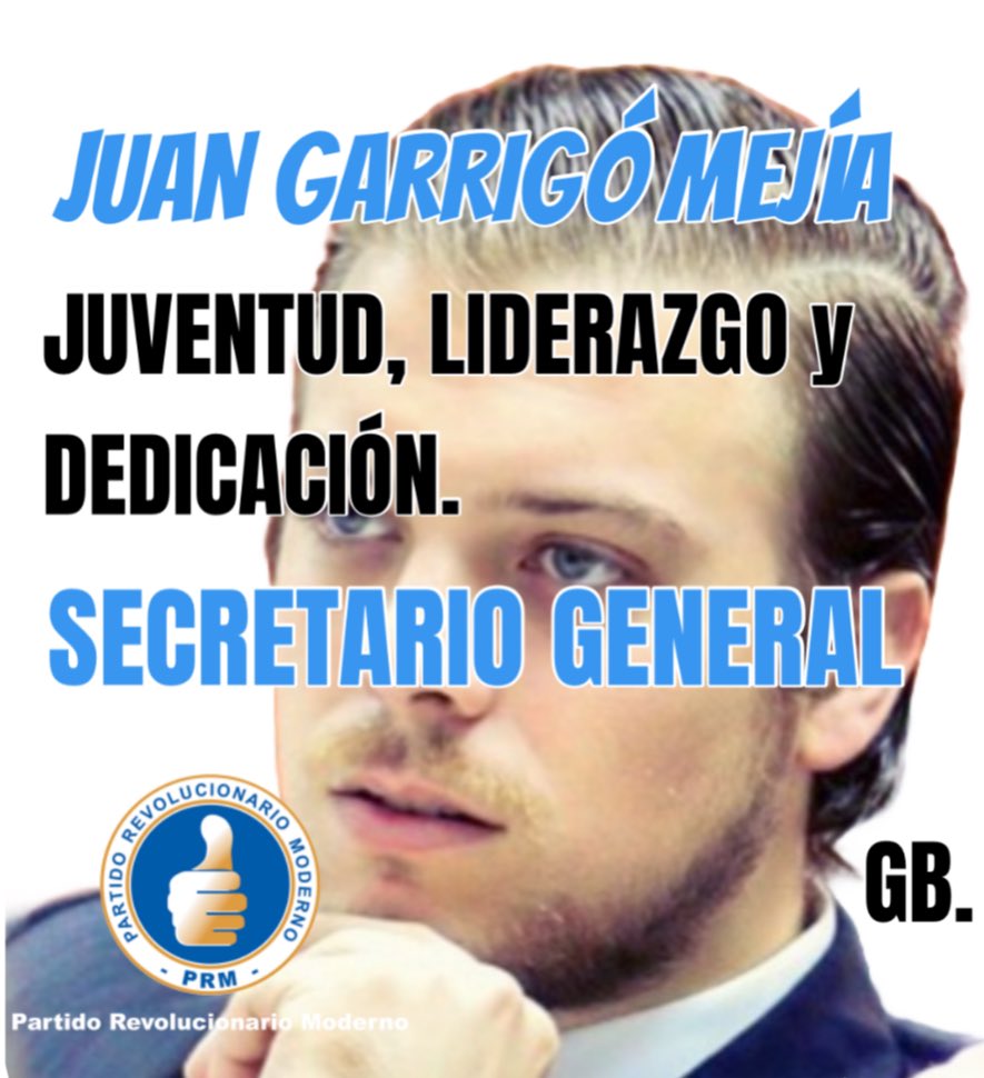 Gustavo Bonilla (@bonillagustavo) on Twitter photo <a href="/JosePaliza/">Jose Paliza</a> desea que los compañeros apoyen a <a href="/luisabinader/">Luis Abinader</a> para presidente del <a href="/PRM_Oficial/">PRM</a> y nosotros queremos que <a href="/jgarrigomejia/">Juan Garrigo Mejia</a> opte por la Secretaria General. <a href="/JosePaliza/">Jose Paliza</a> desea que los compañeros apoyen a <a href="/luisabinader/">Luis Abinader</a> para presidente del <a href="/PRM_Oficial/">PRM</a> y nosotros queremos que <a href="/jgarrigomejia/">Juan Garrigo Mejia</a> opte por la Secretaria General.