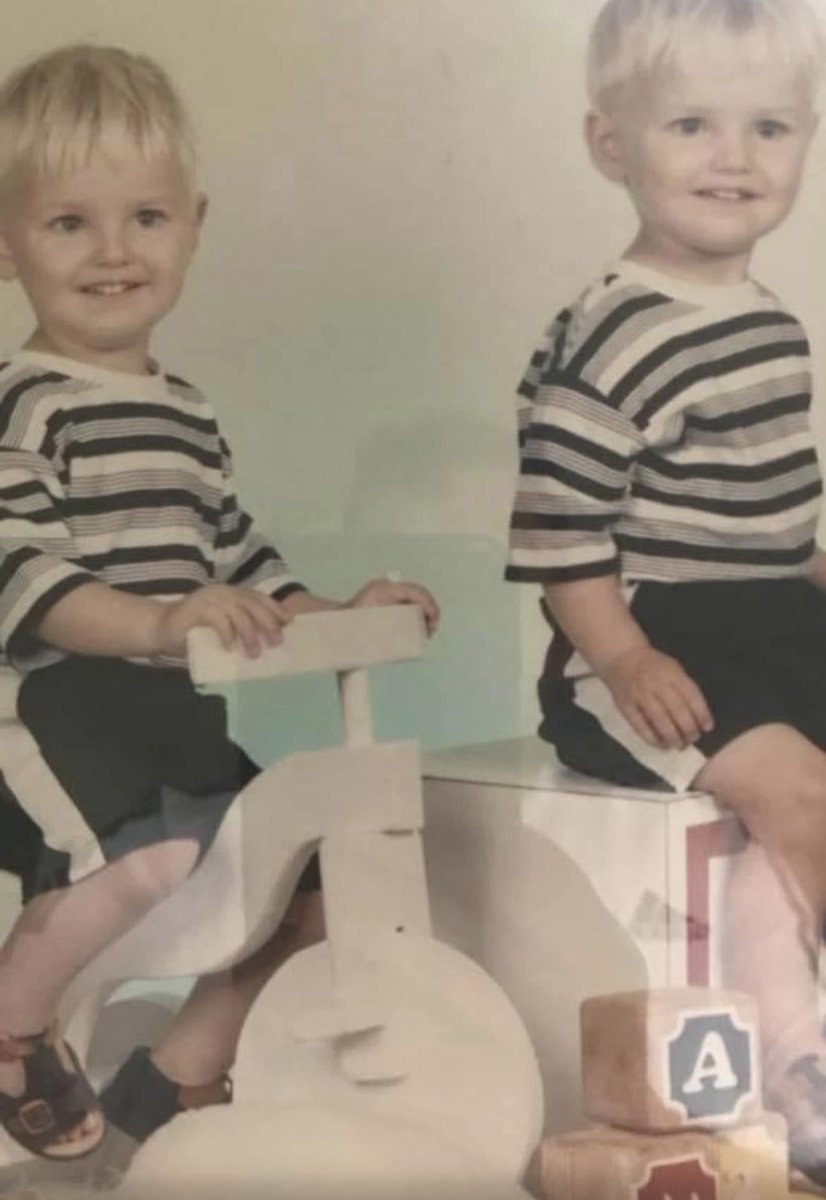 Feeling old twins 30th today ❤️