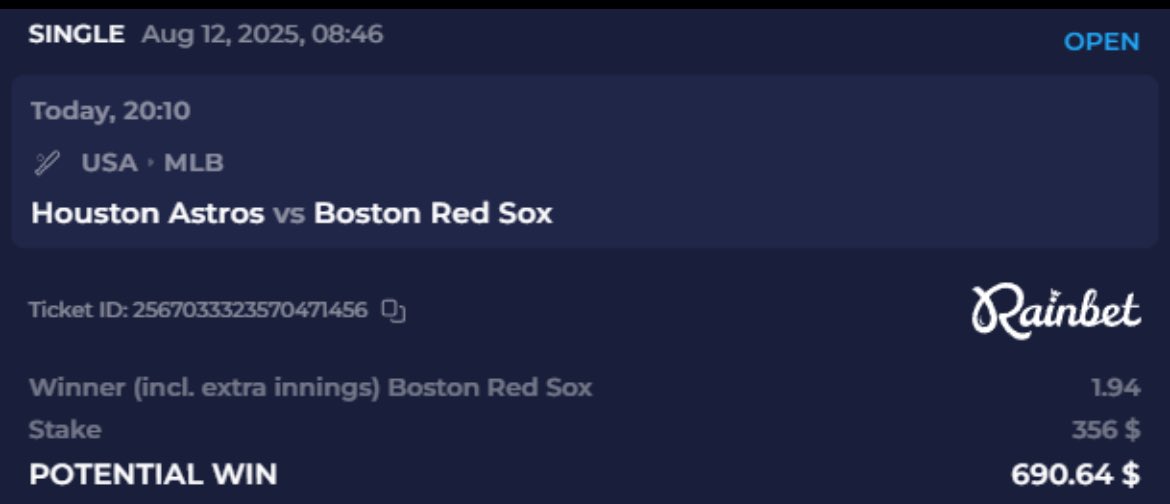 Boston got this lock in. 🔥