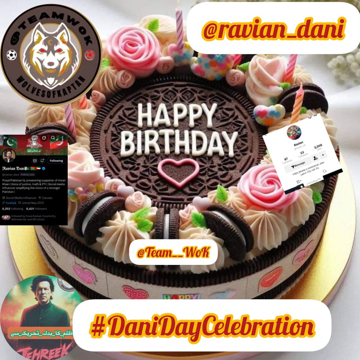 Muhamma2239's tweet photo. The grind never stops, but today we pause to celebrate YOU!
Happy Birthday, Dani 🎂
#DaniDayCelebration
@Team__WoK https://t.co/DG2pm18uk3
