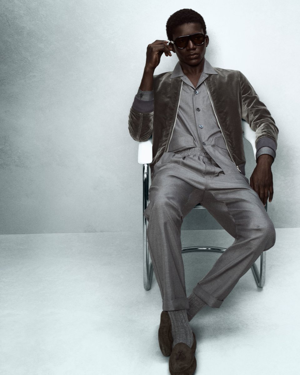 FORD グレー ポロシャツ ac　TOM