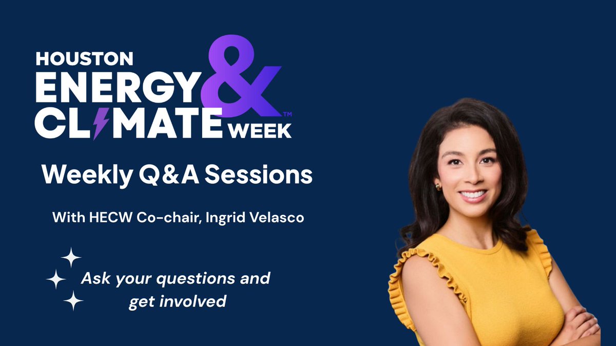 Houston Energy and Climate Week tweet media