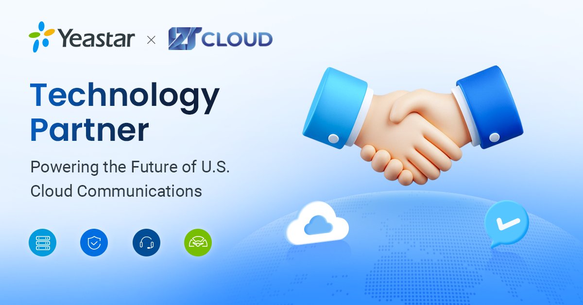 🚀New Technology Partner Announcement 
As a Yeastar Value-Added Cloud Solution Provider, <a href="/izttech/">IZT TECH</a> brings proven technical expertise and deep market insight. Welcome aboard, IZT! 
Read full Story: hubs.ly/Q03CjS4B0
#Yeastar #IZT #UnifiedCommunications