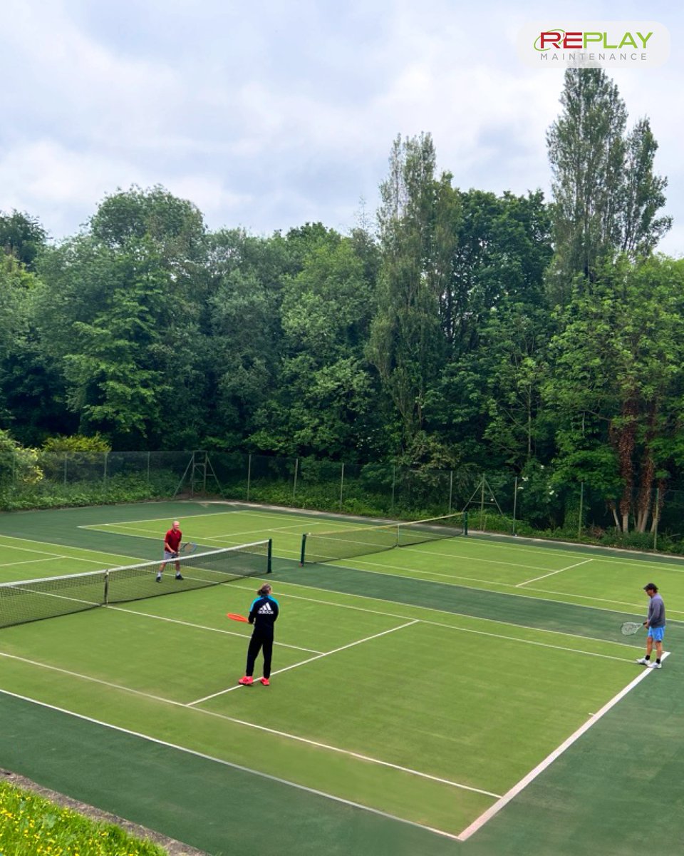 Safety Standards:  The Impact of Maintenance on Player Injuries ⚠️
Inadequate maintenance can lead to an increased risk of slips, falls and joint strain caused by compacted surfaces.

#safety #sportssurfaces #tennis #gameready