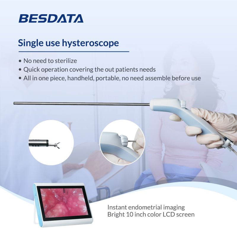 LeaBESDATA's tweet photo. ¡Revolución en histeroscopia! Equipo BESDATA sin esterilización: eficiente, portátil, con imagen HD. Acelera flujos de trabajo en consulta. #OfficeHysteroscopy #BESDATA #MedicalInnovation #SingleUse #Endoscopy https://t.co/nxPvKefpPF