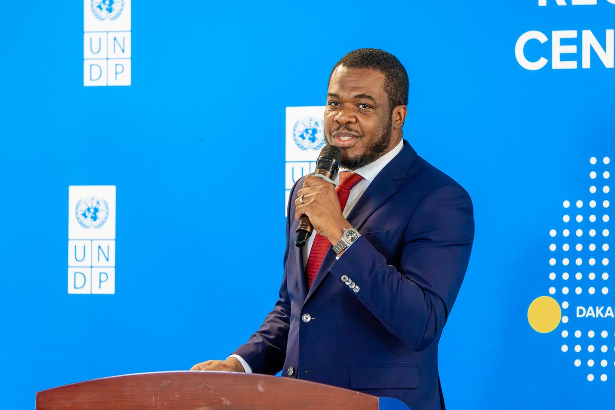 UNDPAfrica's tweet image. Speaking at today’s dialogue, Dr. @JMartyns, Director of the Regional Prog., outlined key priorities ahead of the #G20:

1️⃣ Advance debt relief
2️⃣ Secure UN-led tax convention
3️⃣ Scale climate finance
4️⃣ Strengthen African IFIs
5️⃣ Mobilize private capital
6️⃣ Close the gender gap