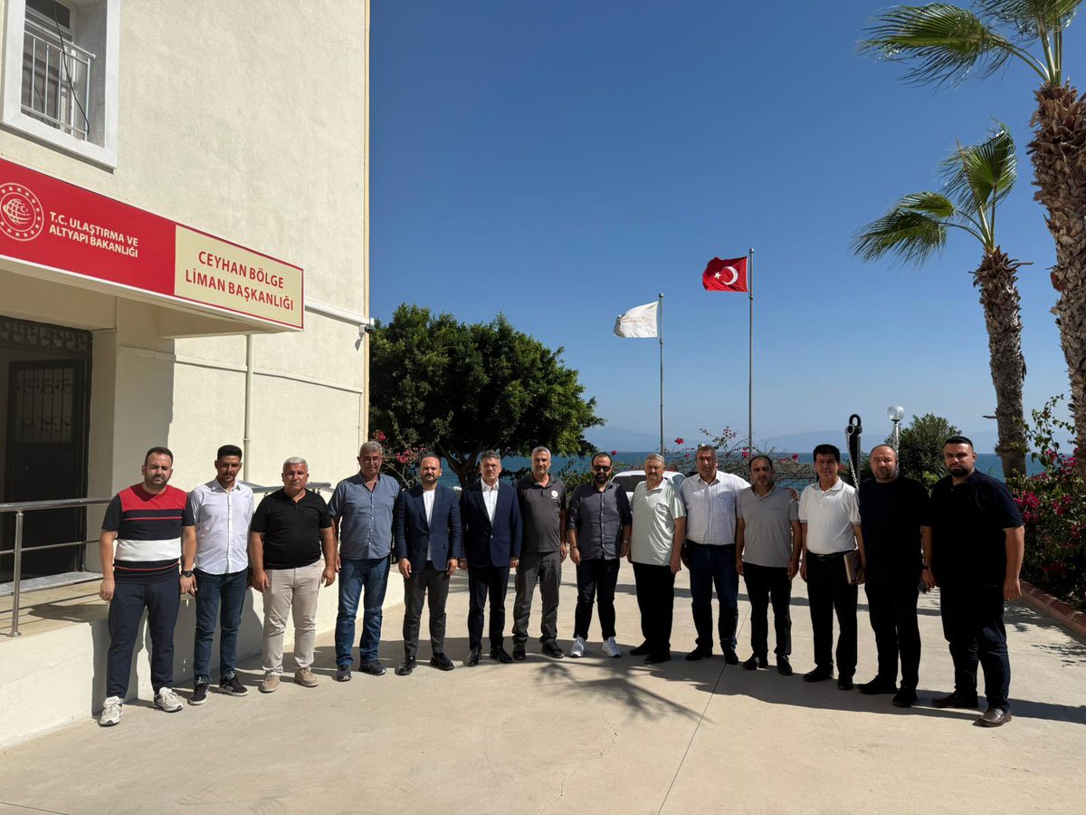 Milletvekilimiz Sayın Faruk Aytek ile birlikte, deniz ticaretimizin ve lojistik faaliyetlerimizin önemli merkezi olan Ceyhan Bölge Liman Başkanlığını ziyaret ettik. Bölgemizin ekonomik potansiyeline katkı sunan liman faaliyetleri hakkında bilgi aldık, istişarelerde bulunduk.
