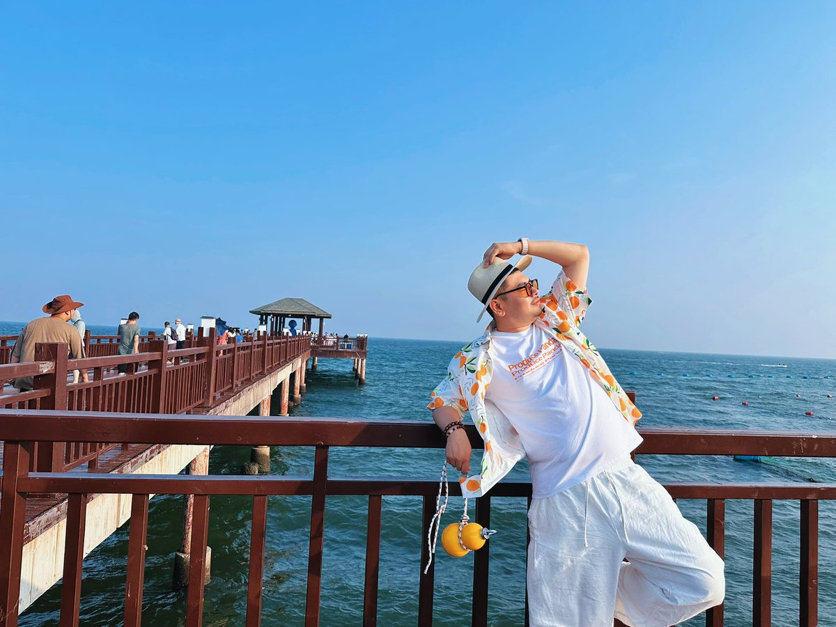 ProPandas_Mr17's tweet image. オレンジ味の海